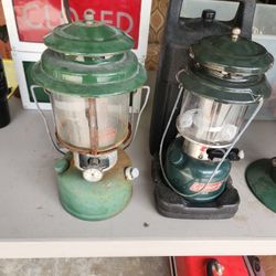 Coleman kerosene lanterns