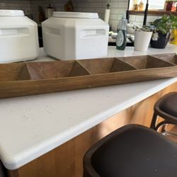 5 Section Wooden Shelf Display