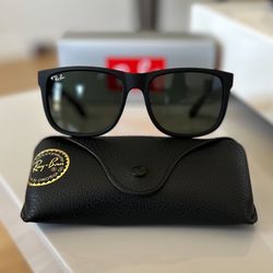 New Ray Ban JUSTIN Sunglasses RB4165