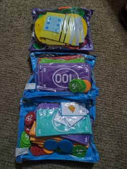 Felt Money and Numbers for Kids