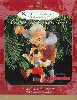 Hallmark Keepsake Ornament Pinocchio and Geppetto (Disney 1999)