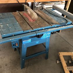 Central Machinery model 91815 table saw 10 in