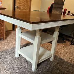 Dining Table with Leaf (counter Height)