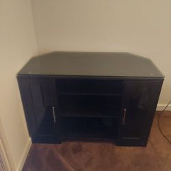 TV Stand With Glass Top