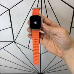 Apple Watch Ultra 49mm Orange Band Perfect condition