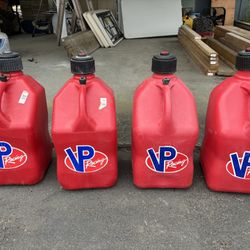 4 - VP Racing Fuel Cans