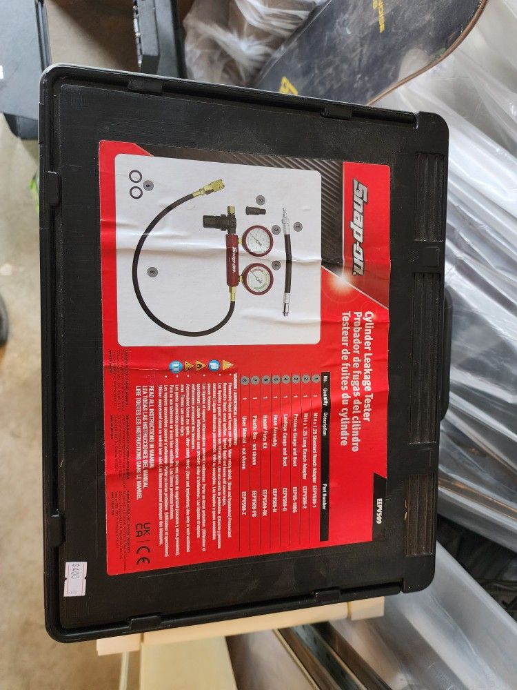 Snap On Leak Down Tester