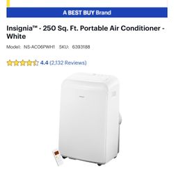 New Portable Air Conditioner 