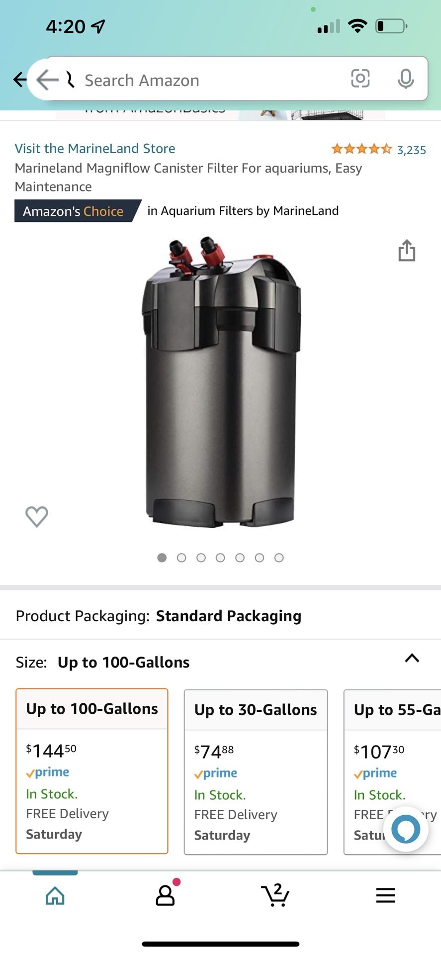 Filter For Aquarium
