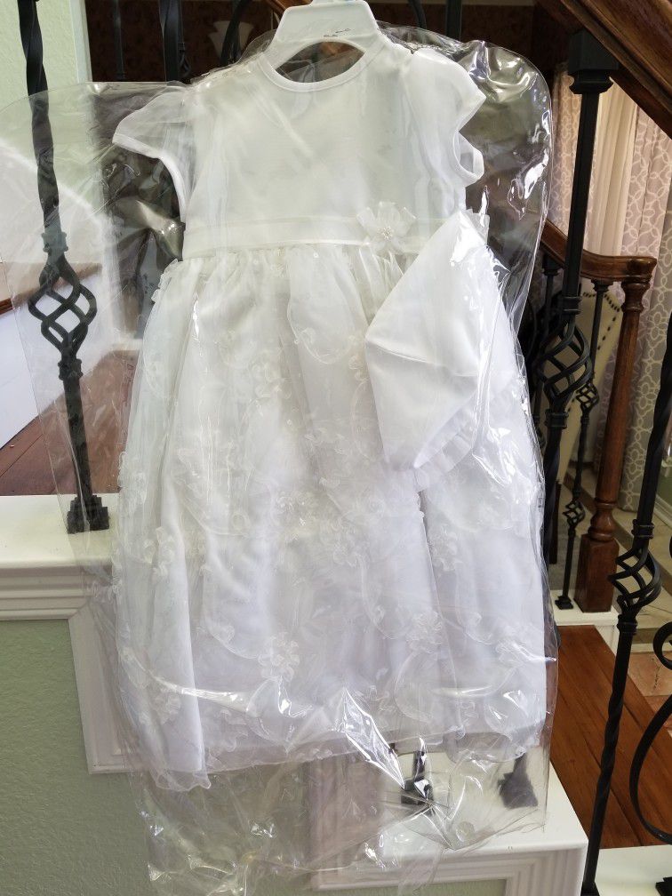 New Baptism Dress /vestido de Bautizo Nuevo 