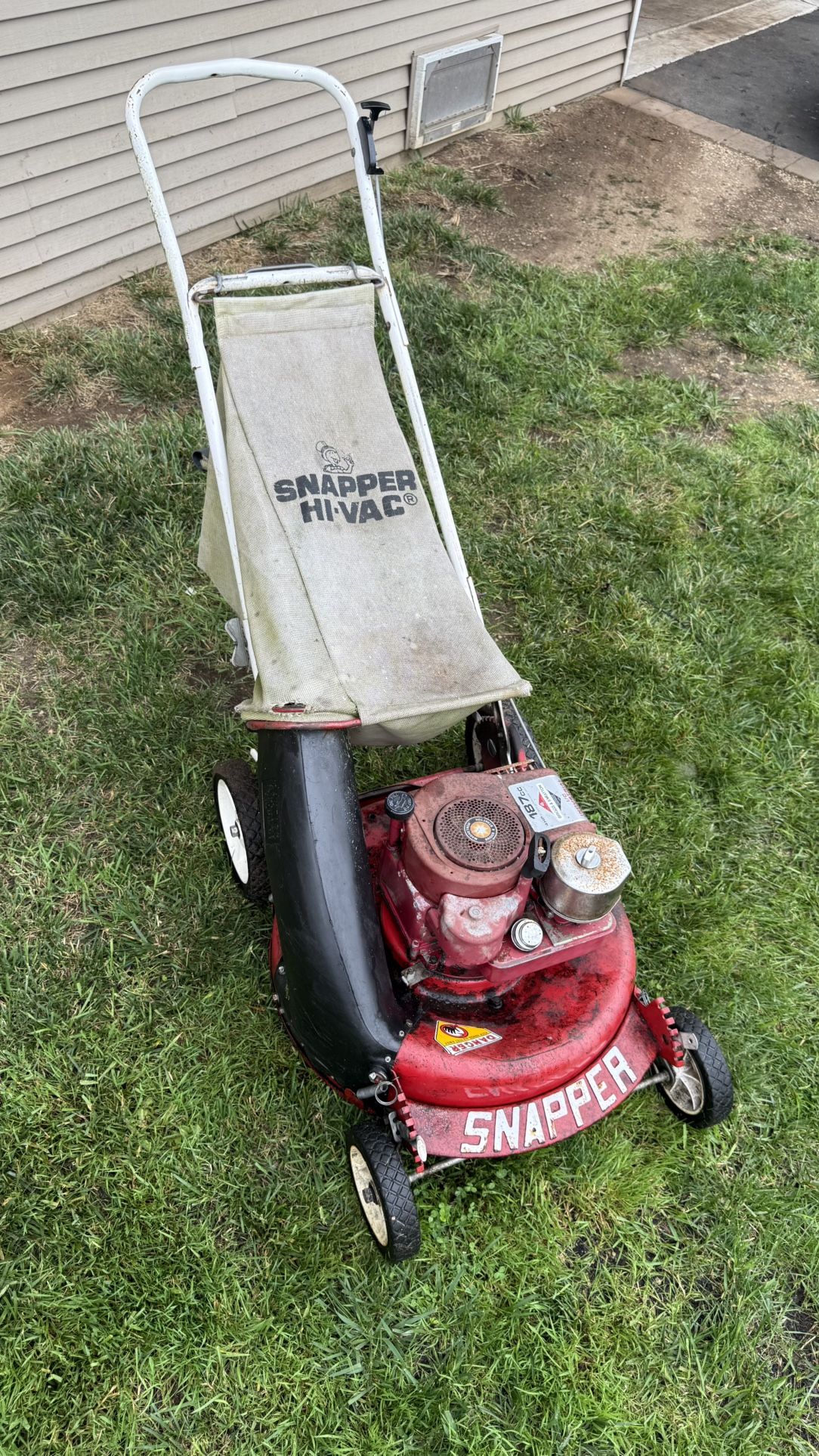 Vintage 21” Snappwr Push Mower Commercial Series