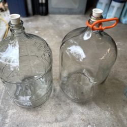 Glass Carboys  5 Gallon And 6 Gallon