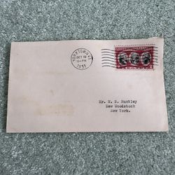 1931 First Day Cover Of The 2¢ Stamp Commemorating The 150Th Anniversary Of The Battle Of Yorktown #7O3