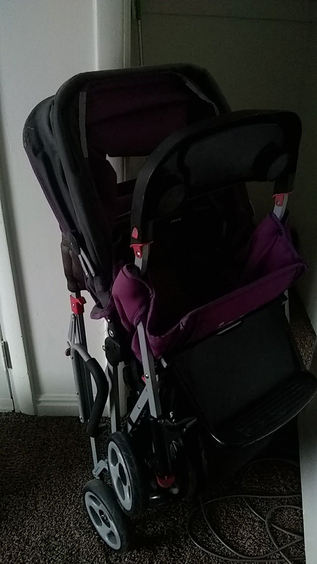 Joovy double stroller sit and stand