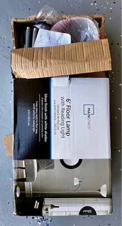 6' Floor Lamp with Reading Light