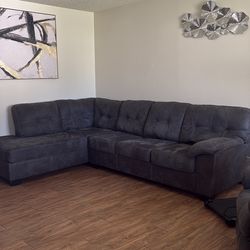 Sectional couch and recliner