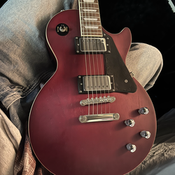FOR TRADE-Epiphone Les Paul traditional pro 5 with James Hetfield EMG pickups