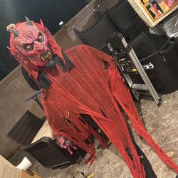 Halloween Devil 10 Ft Long Cape