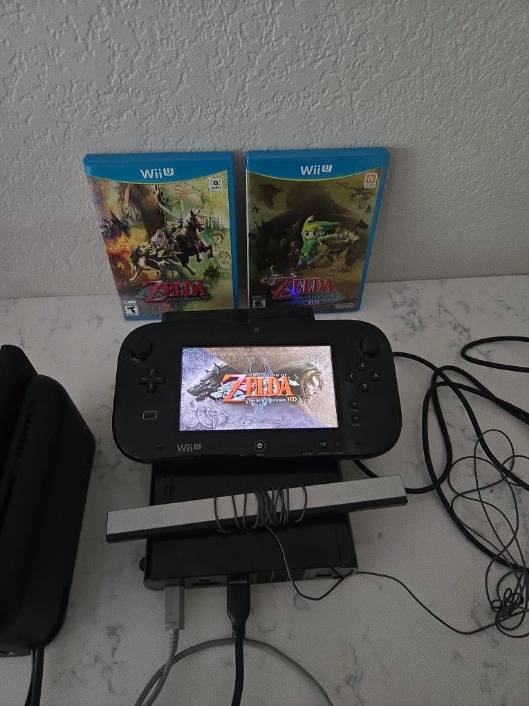 Wii U With Zelda Games