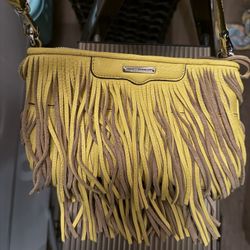 Rebecca Minkoff Fringe Baguette Bag