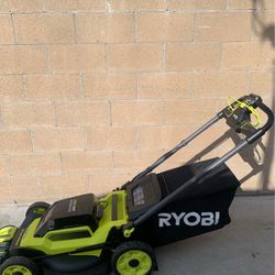 Ryobi 40v lawnmower 20” self propelled with battery and charger