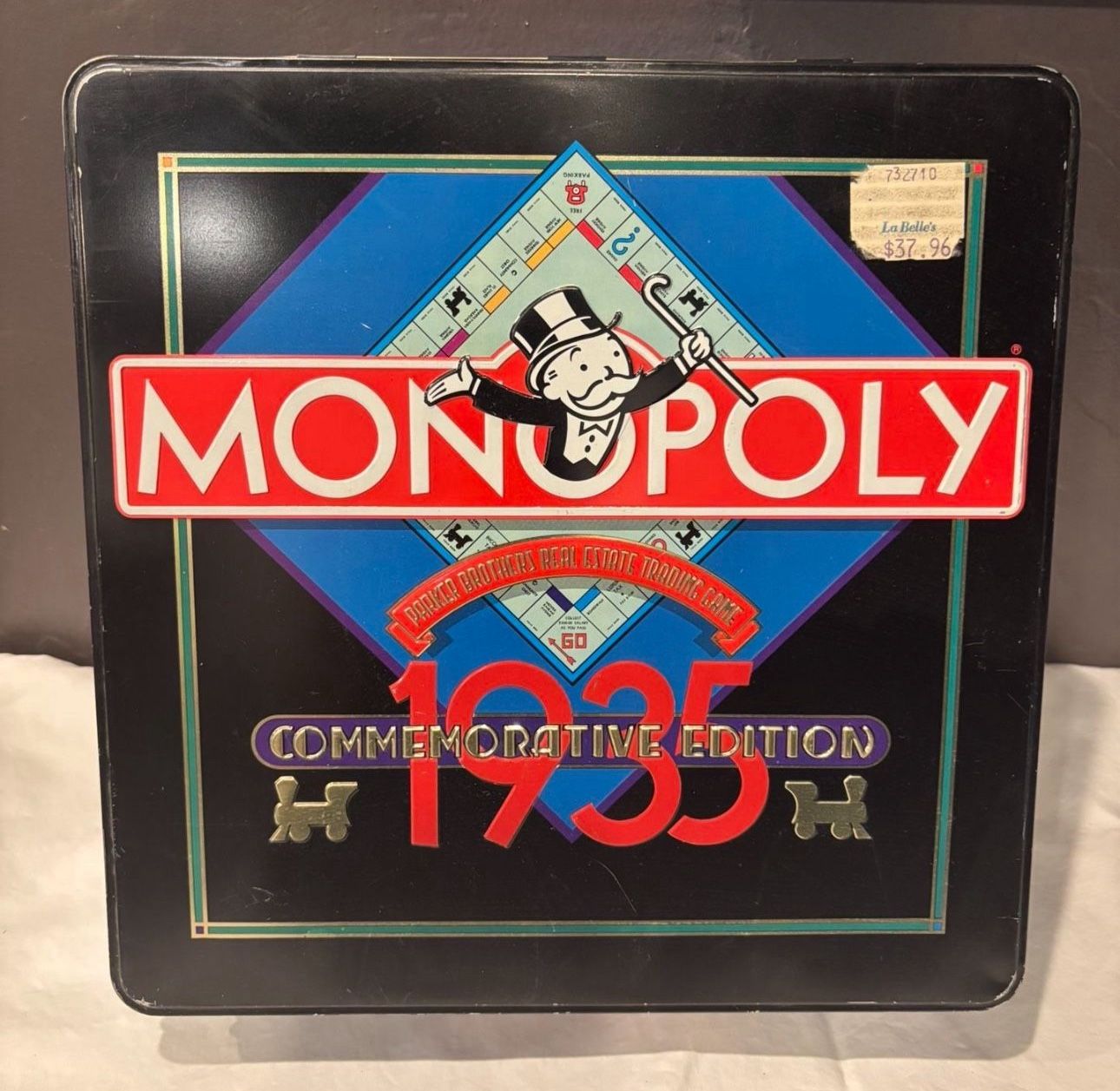 Monopoly Game 1935 Commemorative Edition Vintage Complete