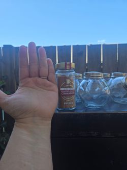 12 IKEA spice/potion jars