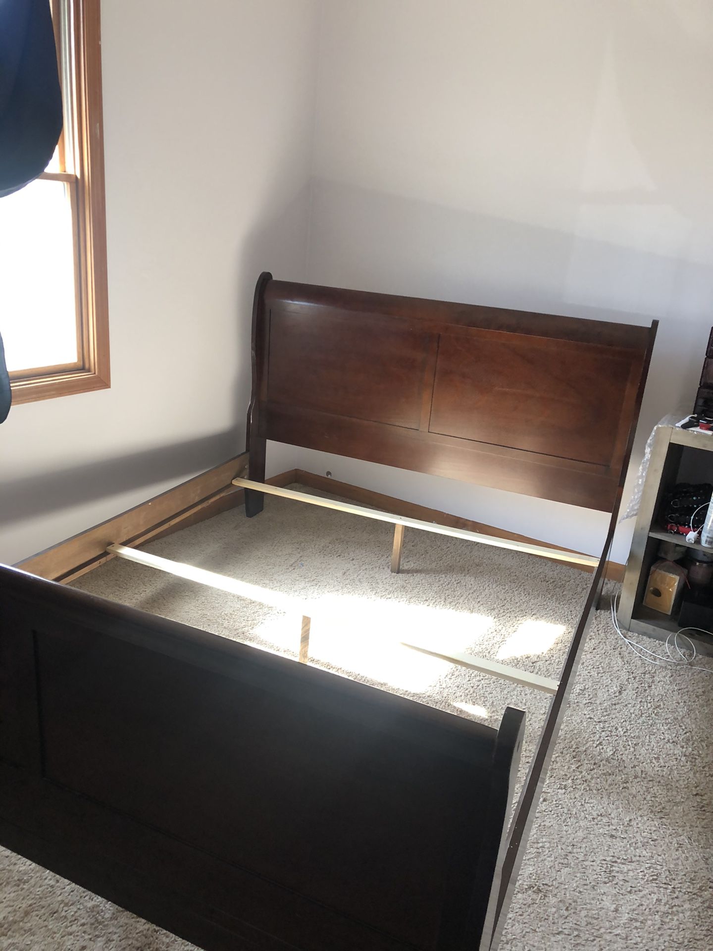 Cherry Queen Size Bed Frame