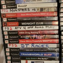 Playstation 2 Games Any 3 Games $16 Or 1 For $8