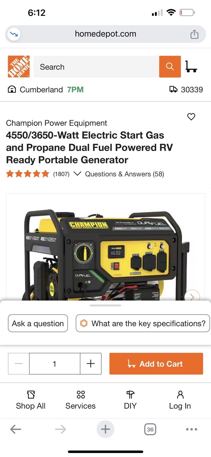 Ready Portable Generator