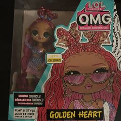 LOL O.M.G. Doll Golden Heart