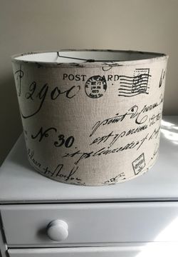 Pottery barn lamp shade