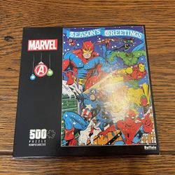 Marvel Christmas Puzzle 