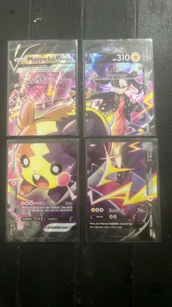 Pokemon Morpeko V Union 4pcs English NM