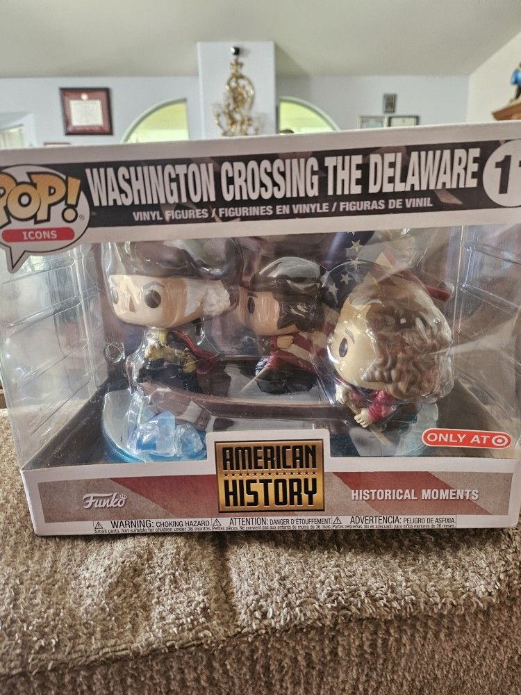 George Washington Crossing The Delaware Funko Pop