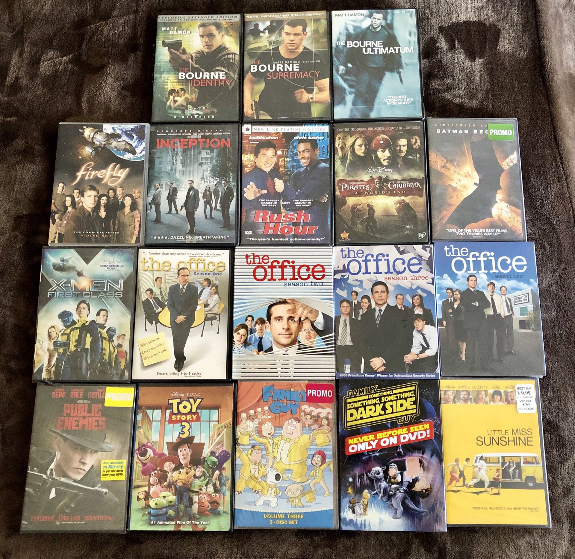 18 Brand New Unopened DVD Bundles