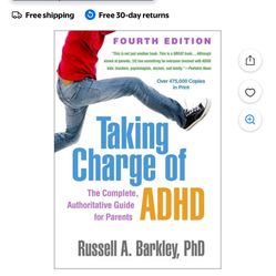 Taking Charge Of ADHD Book