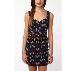 Staring at Stars Urban Outfitters Cross-back Mini Dress Size 2