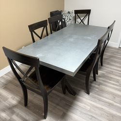 Keaton II Dining Table With Chairs