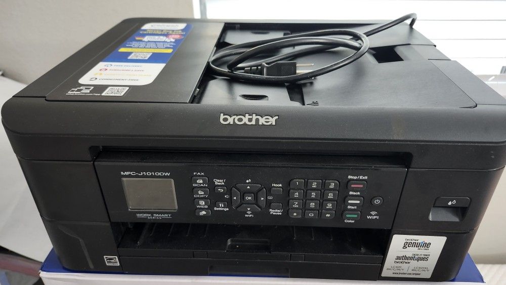 Brother MFCJ1010DW Color Printer Scanner Copier