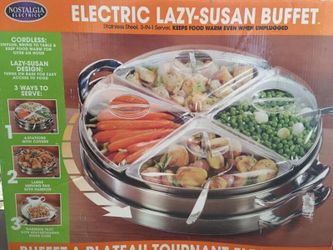 Electric lazy Susan