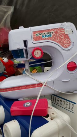 Kids first sewing machine