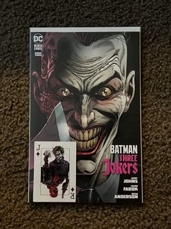 Batman Three Jokers Book 3 Variant Cover With Collectible Card
