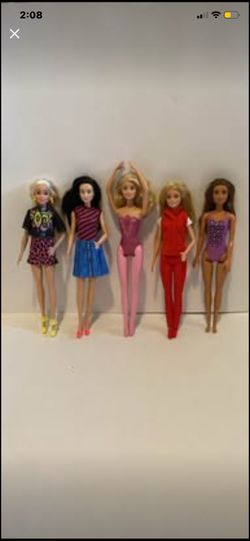 Barbie Newer Dolls including Fashionistas, Lot 3