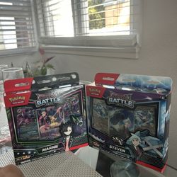 pokemon battle decks marine & steven 