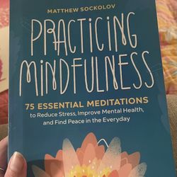 Practicing Mindfulness Book Good Condition