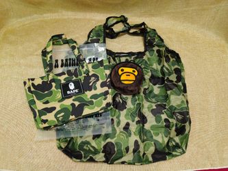 Bundle 2 A bathing ape bape baby milo tote shoulder bag