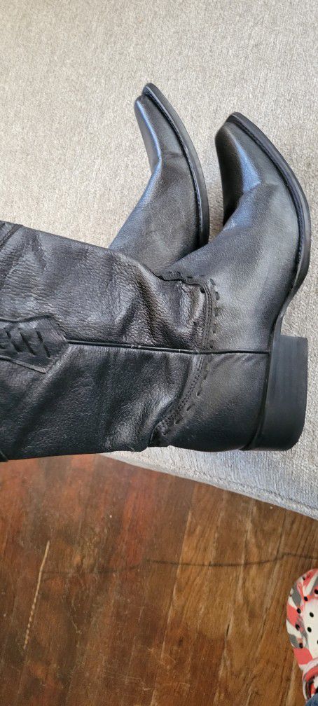 Leather Boots Cuadra