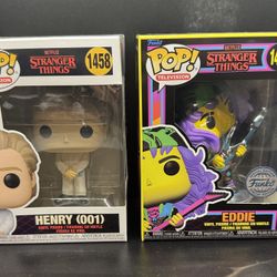 Stranger Things Funko Pops!
