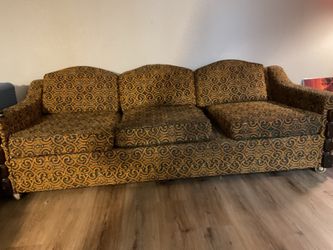 Two match couches set